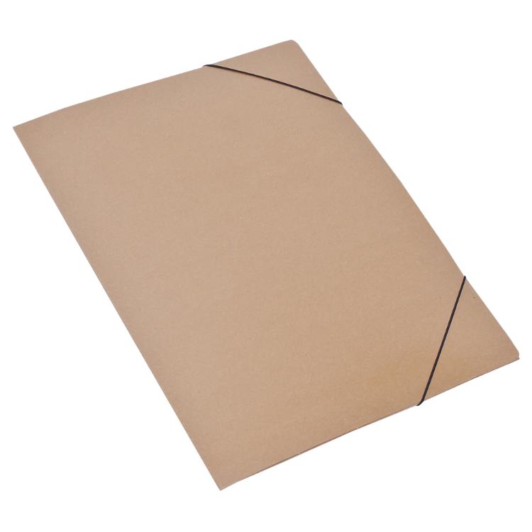 Carpeta 3 solapas n6 marron 