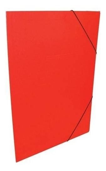 Carpeta 3 solapas n6 rojo 