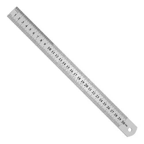 Regla matisse metalica 30cm