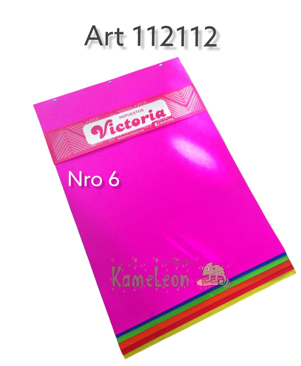 Repuesto victoria de hojas nro6 color