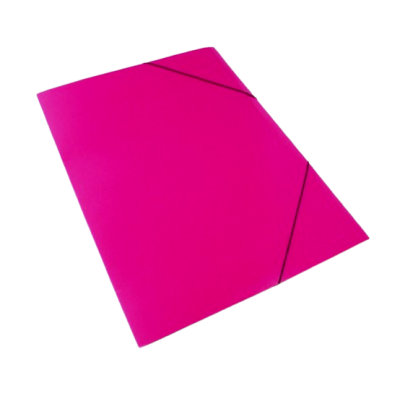 Carpeta 3 solapa ofic. rosa 