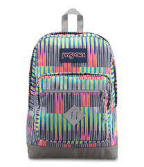 Mochila jansport espalda static stripes 