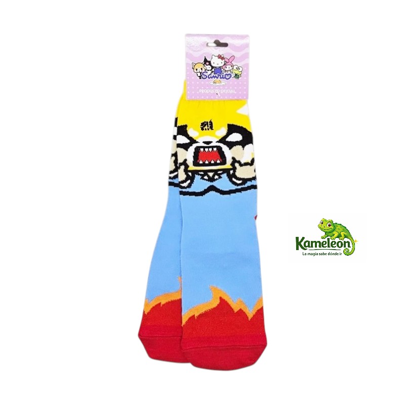 Medias largas agretsuko fuego