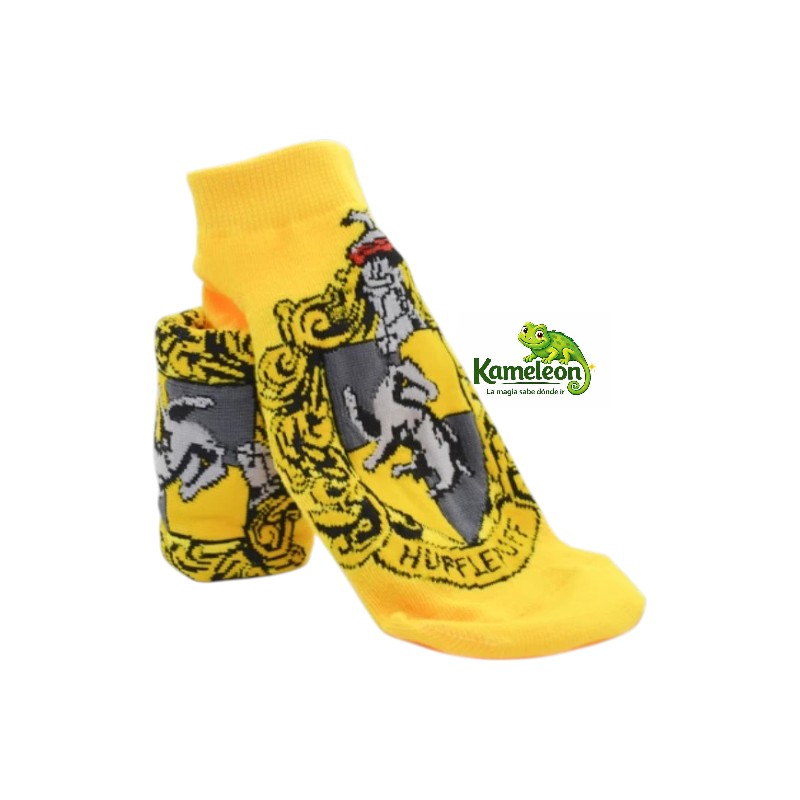 Medias cortas harry potter escudo hufflepuff