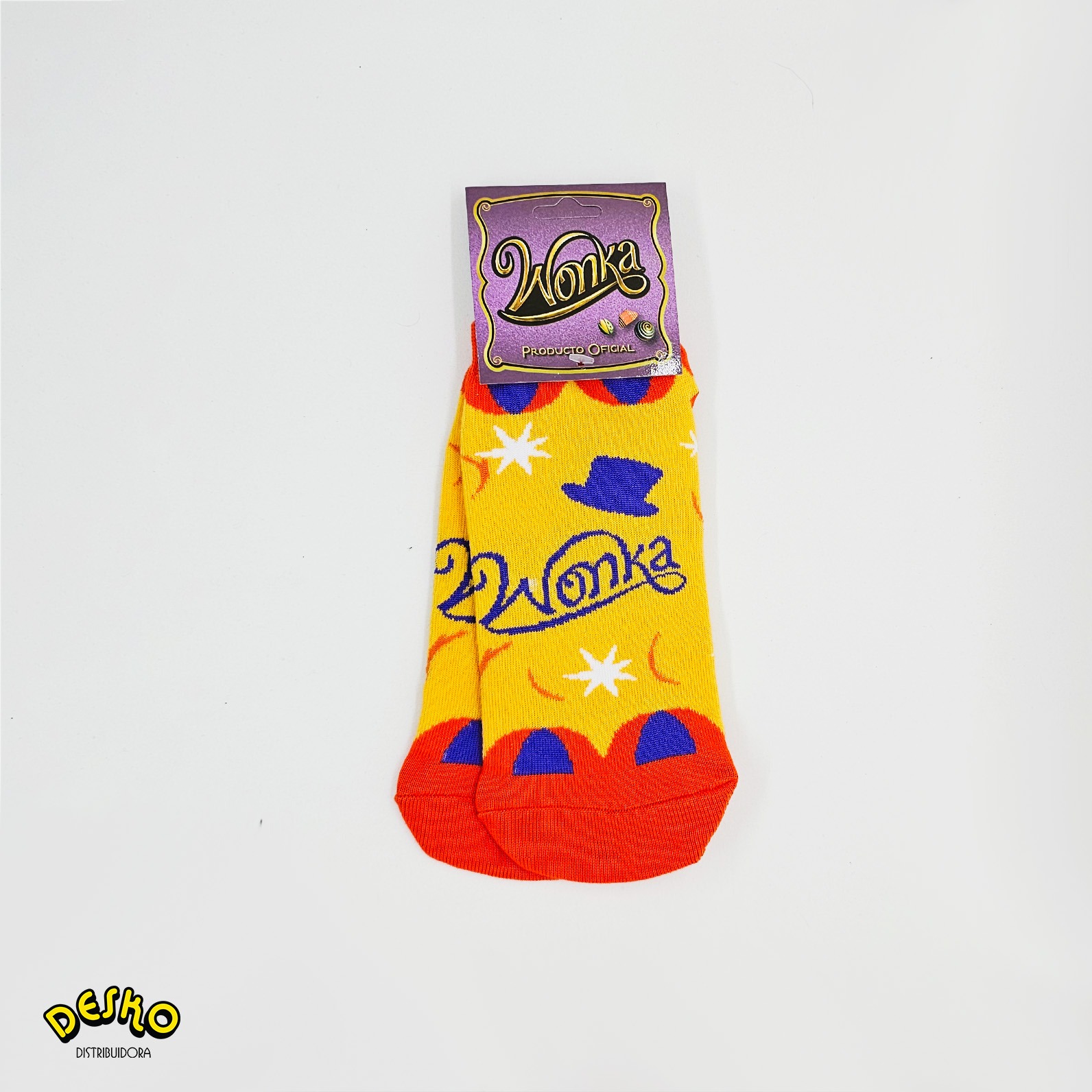 Medias cortas willy wonka