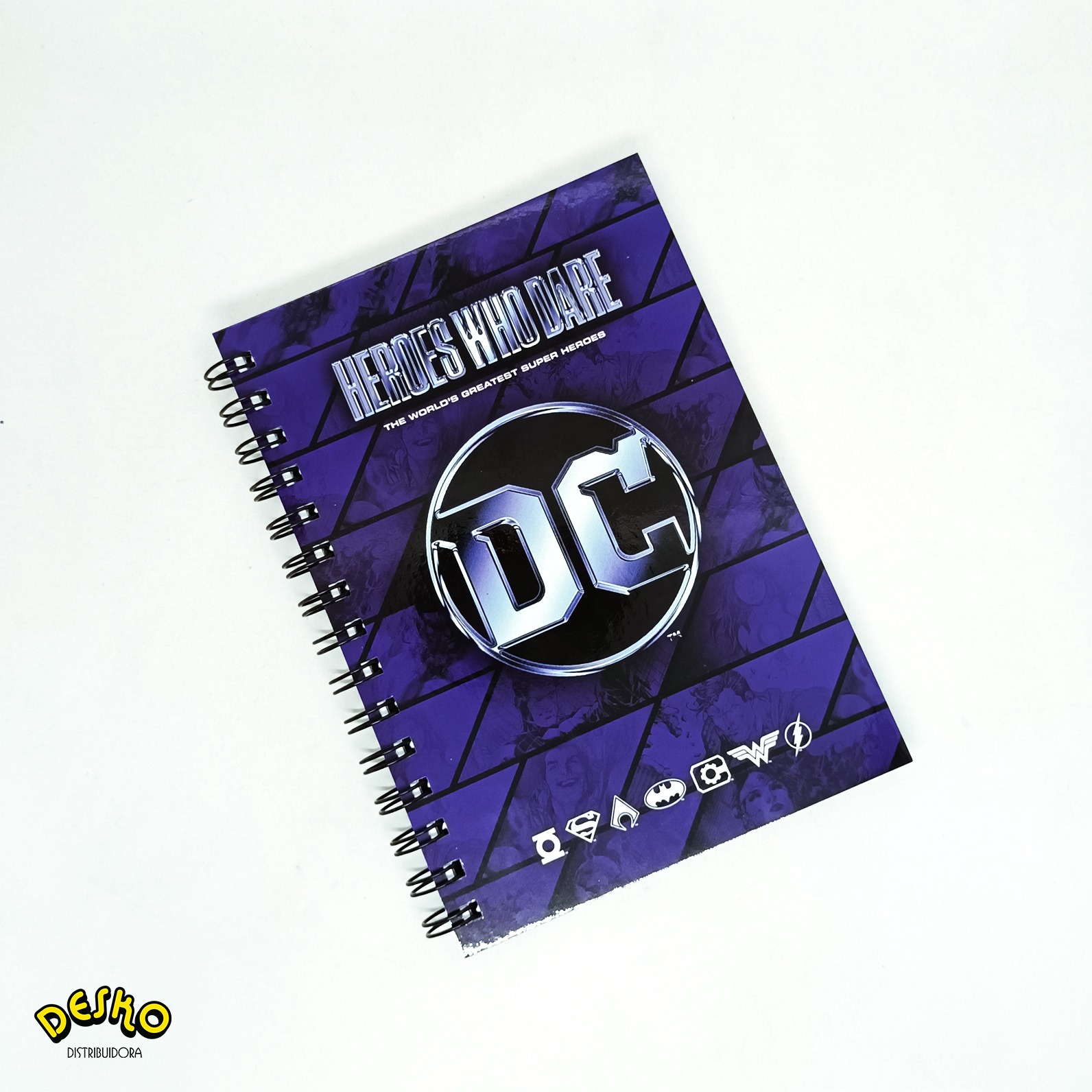 Cuaderno a5 anillado dc