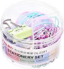 Set de clips colores pastel dl2281