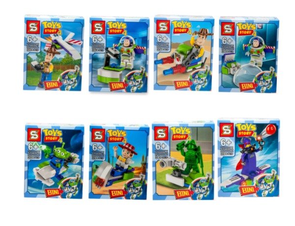 Bloques toys story 4  tipo lego