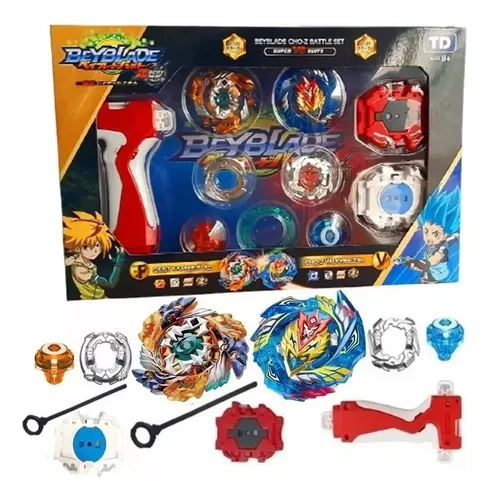 Beyblade cho-z battle set geist fafnir.o vs. cho-z valkyrie.z.ev