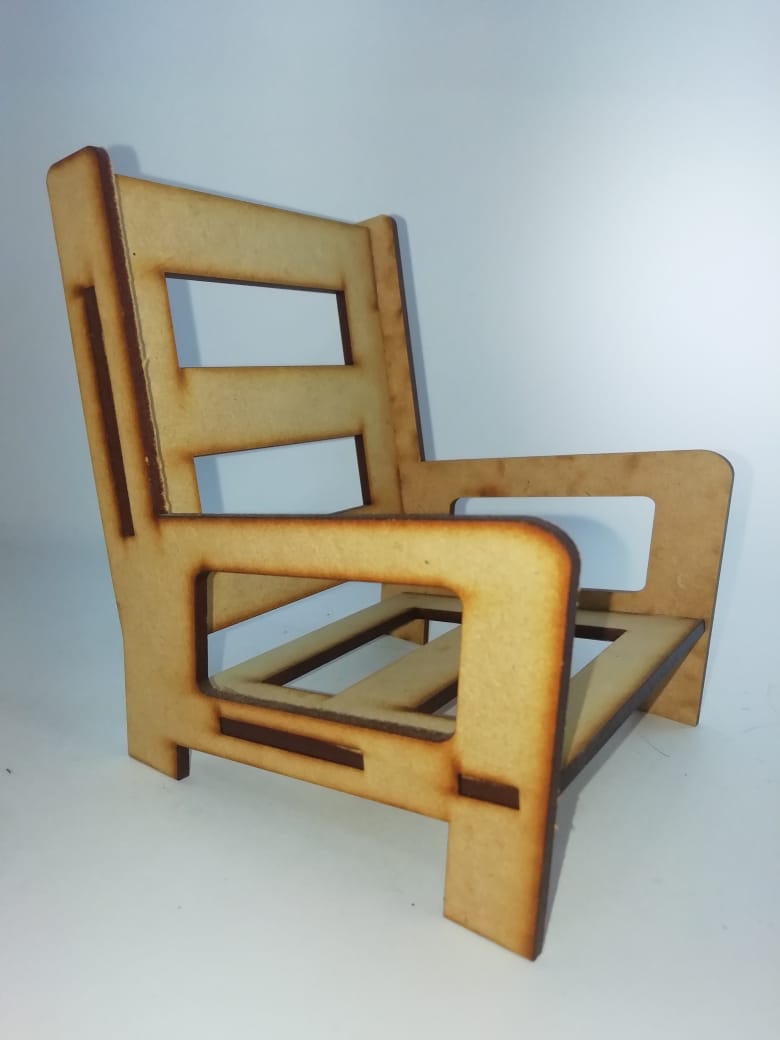 Sillon simple madera fibro/fcl