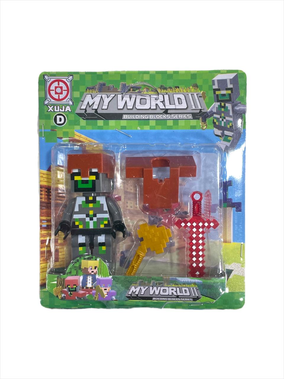 MuÑecos articulados minecraft mine word blister x 1