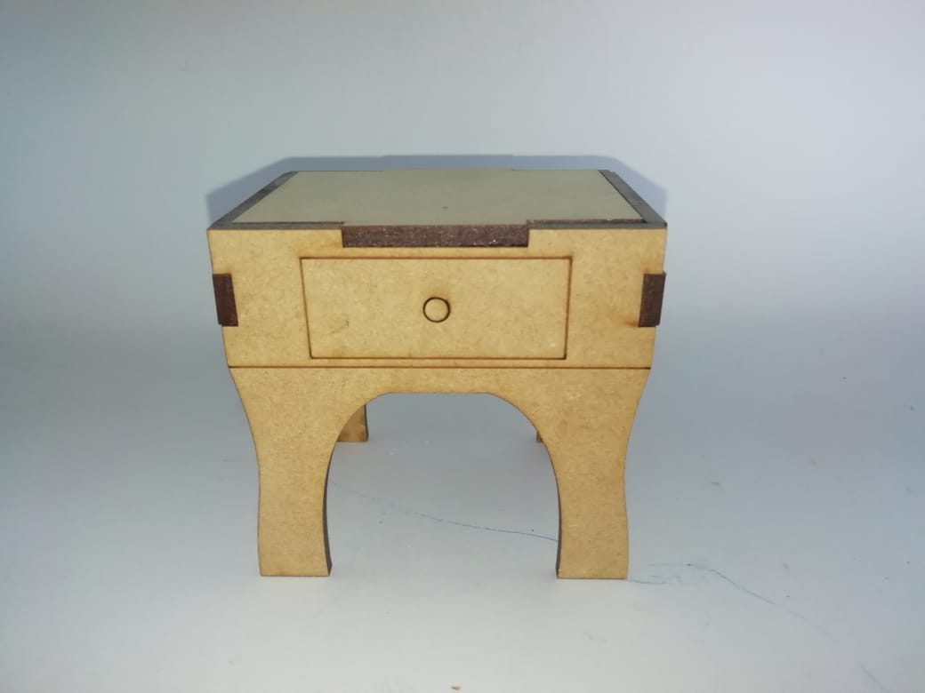 Mesa luz madera f/facil