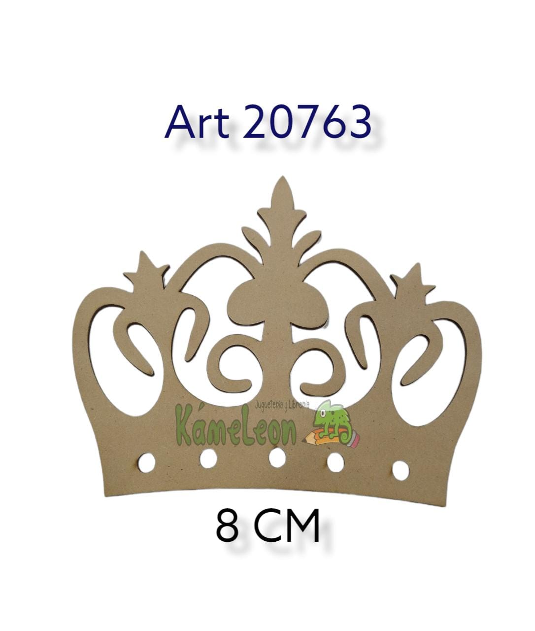 Figura corona 8 cm 