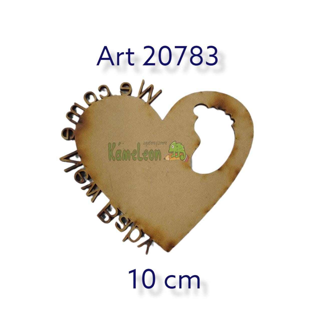 Figura corazon baby 10cm 