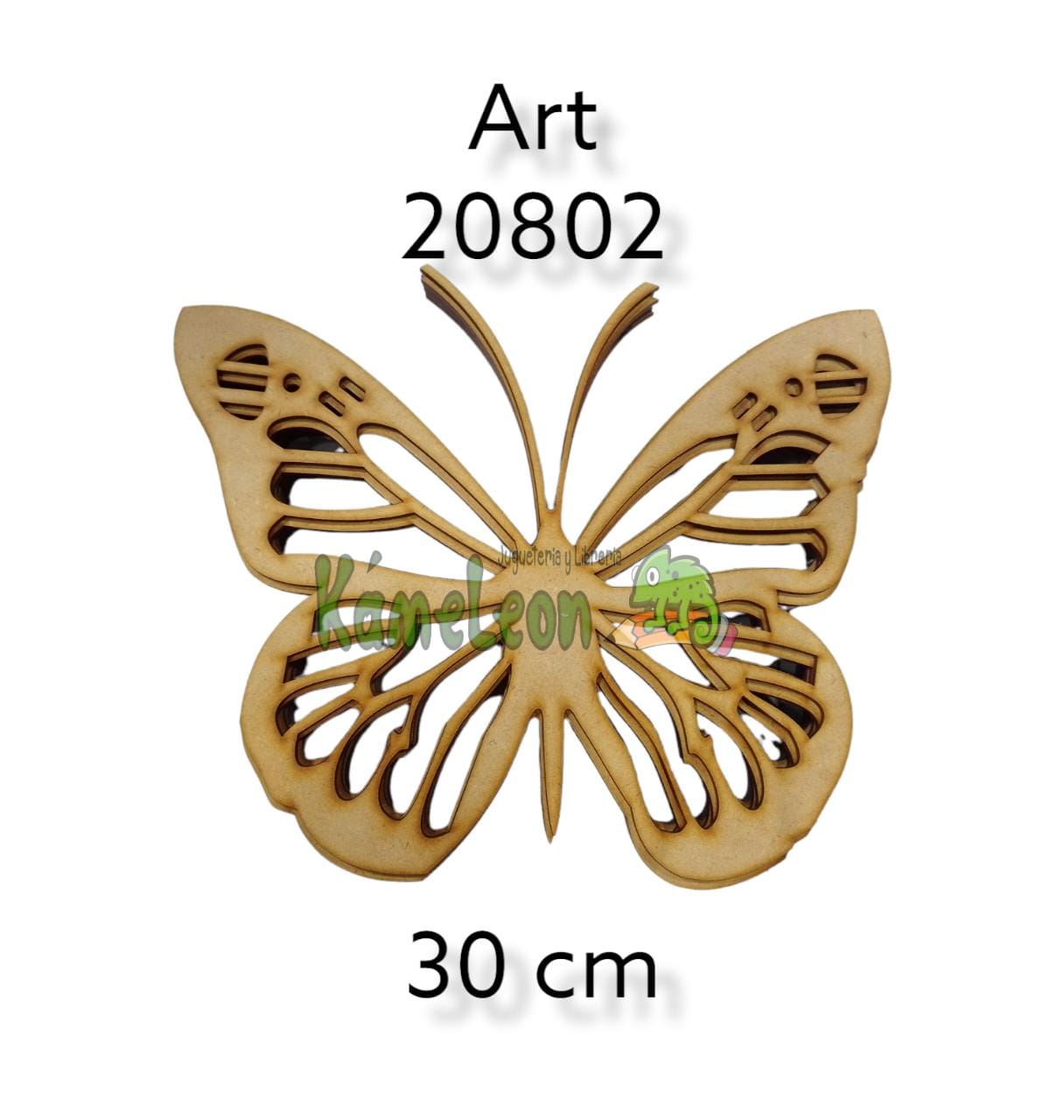 Figura mariposa fina 30cm 