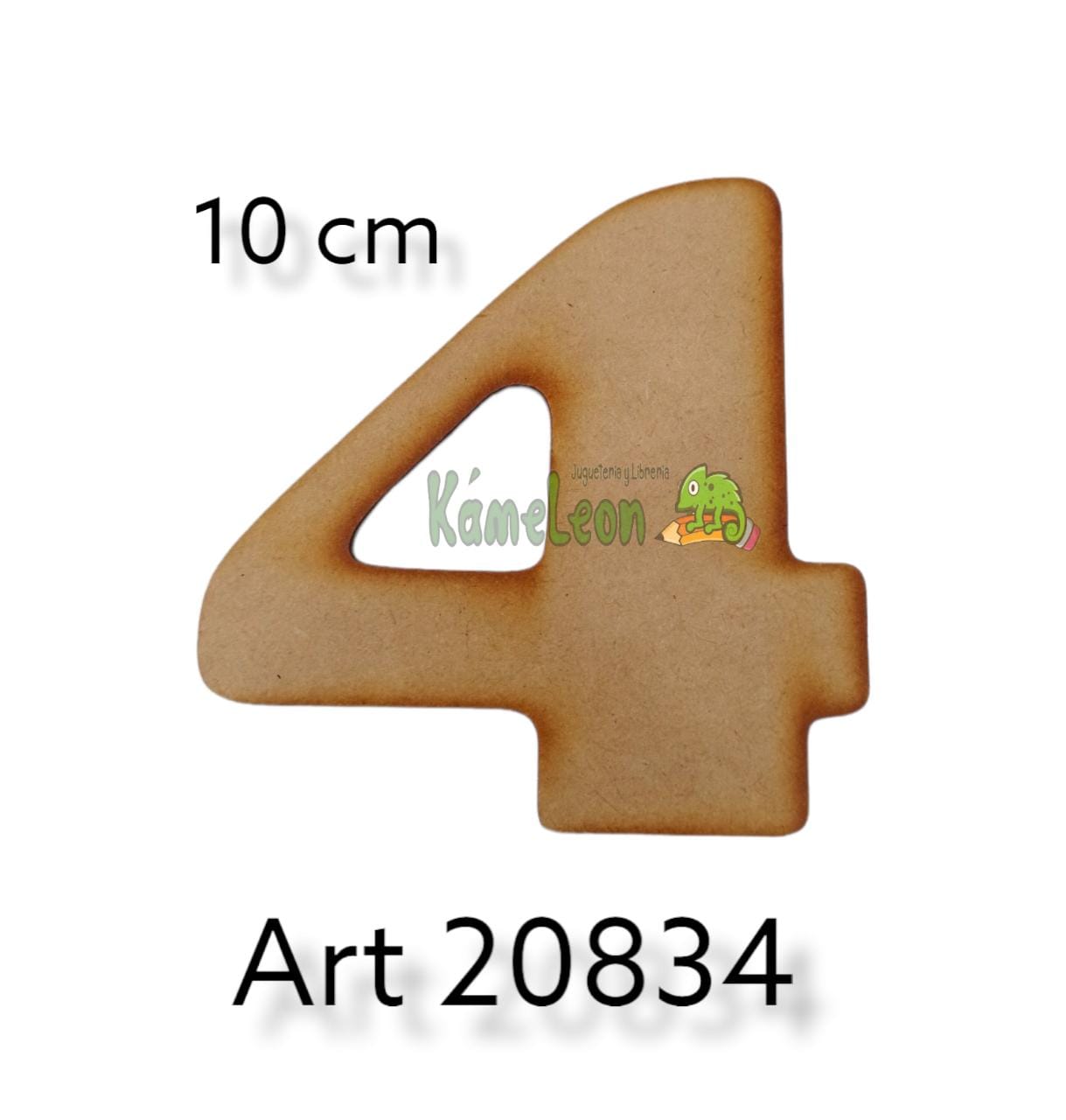Numero 10 cm 4