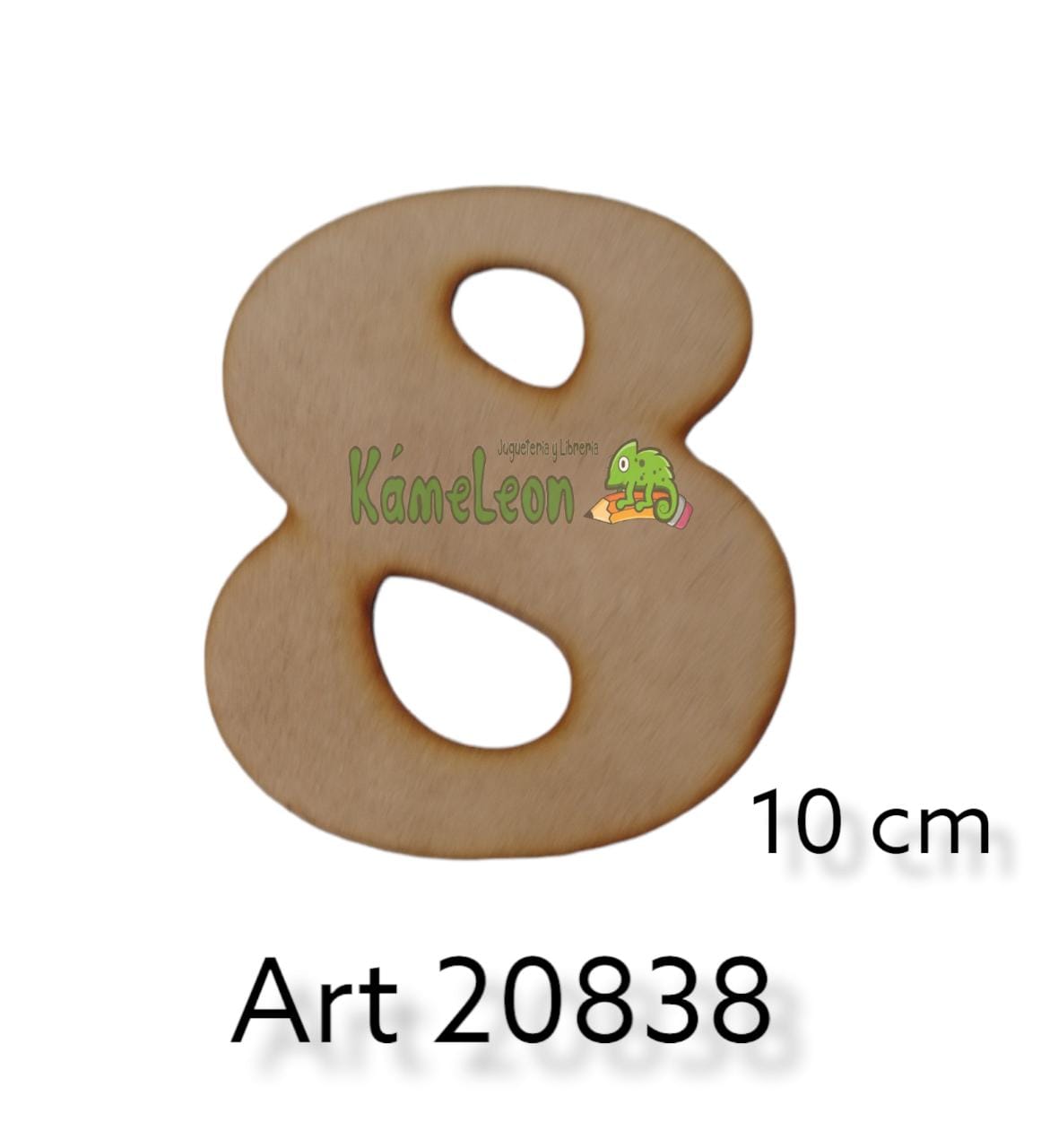 Numero 10 cm 8