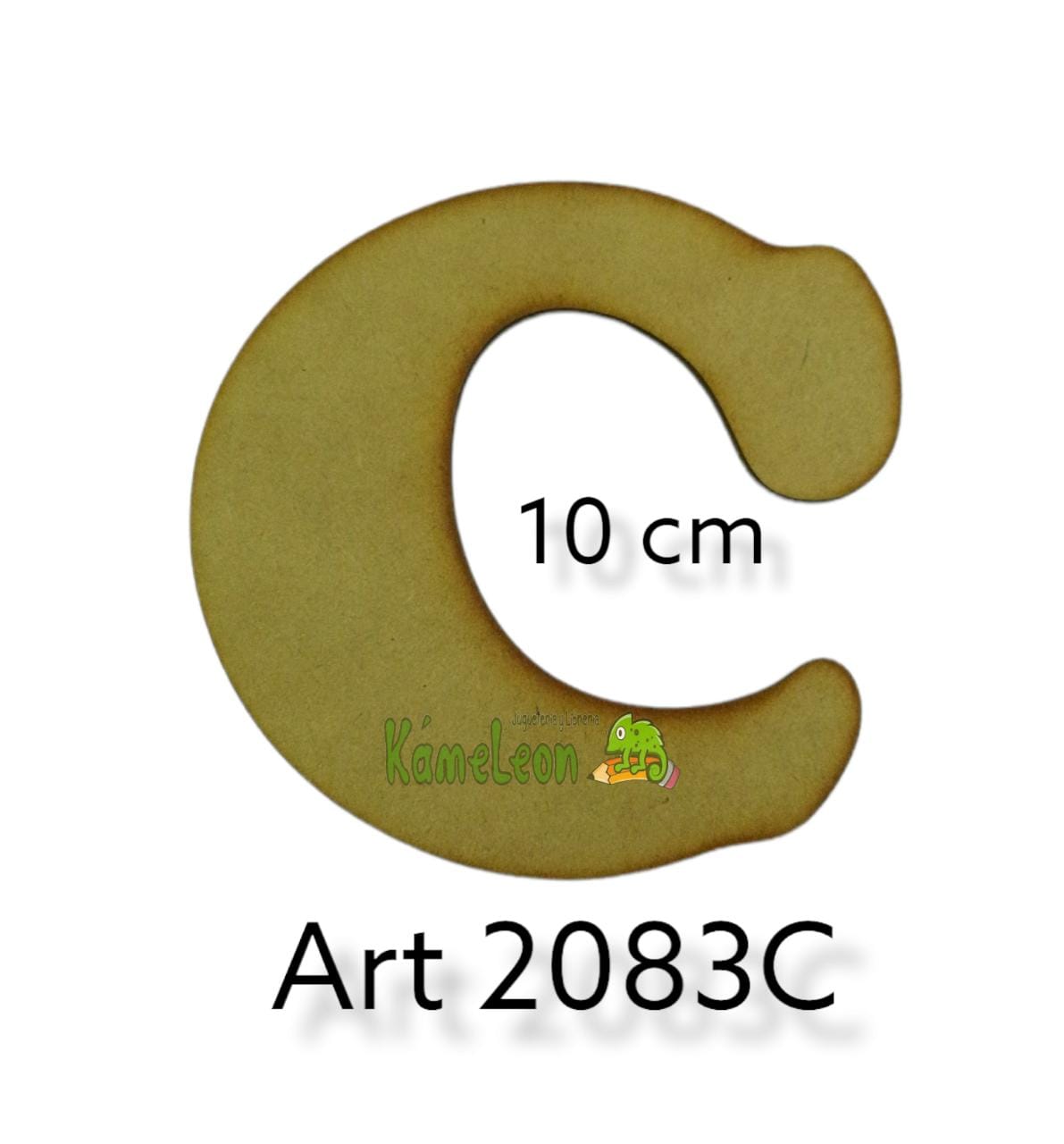 Letra 10 cm c