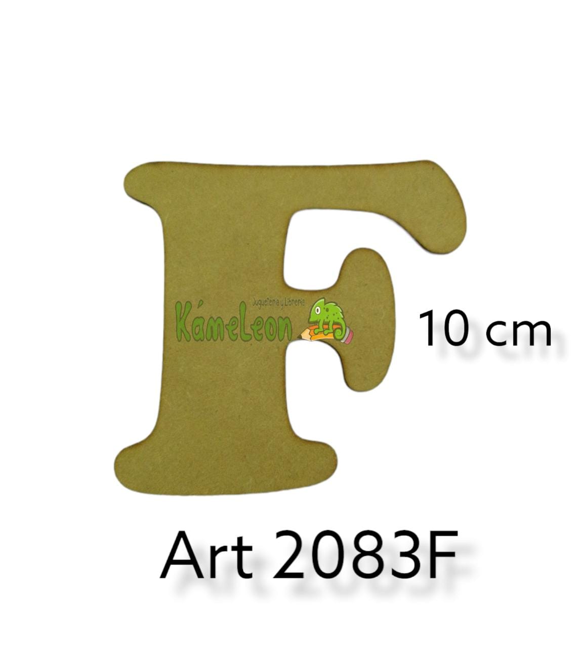 Letra 10 cm f