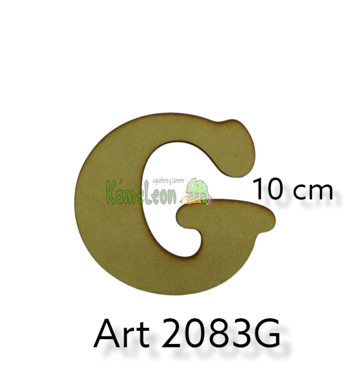 Letra 10 cm g 