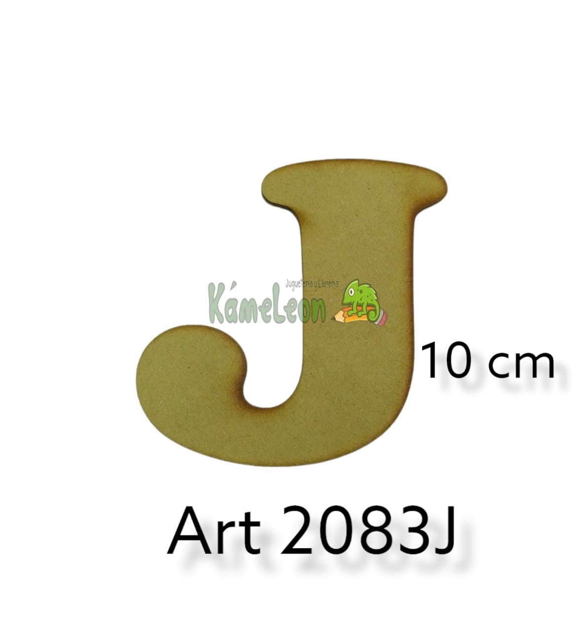 Letra 10 cm j