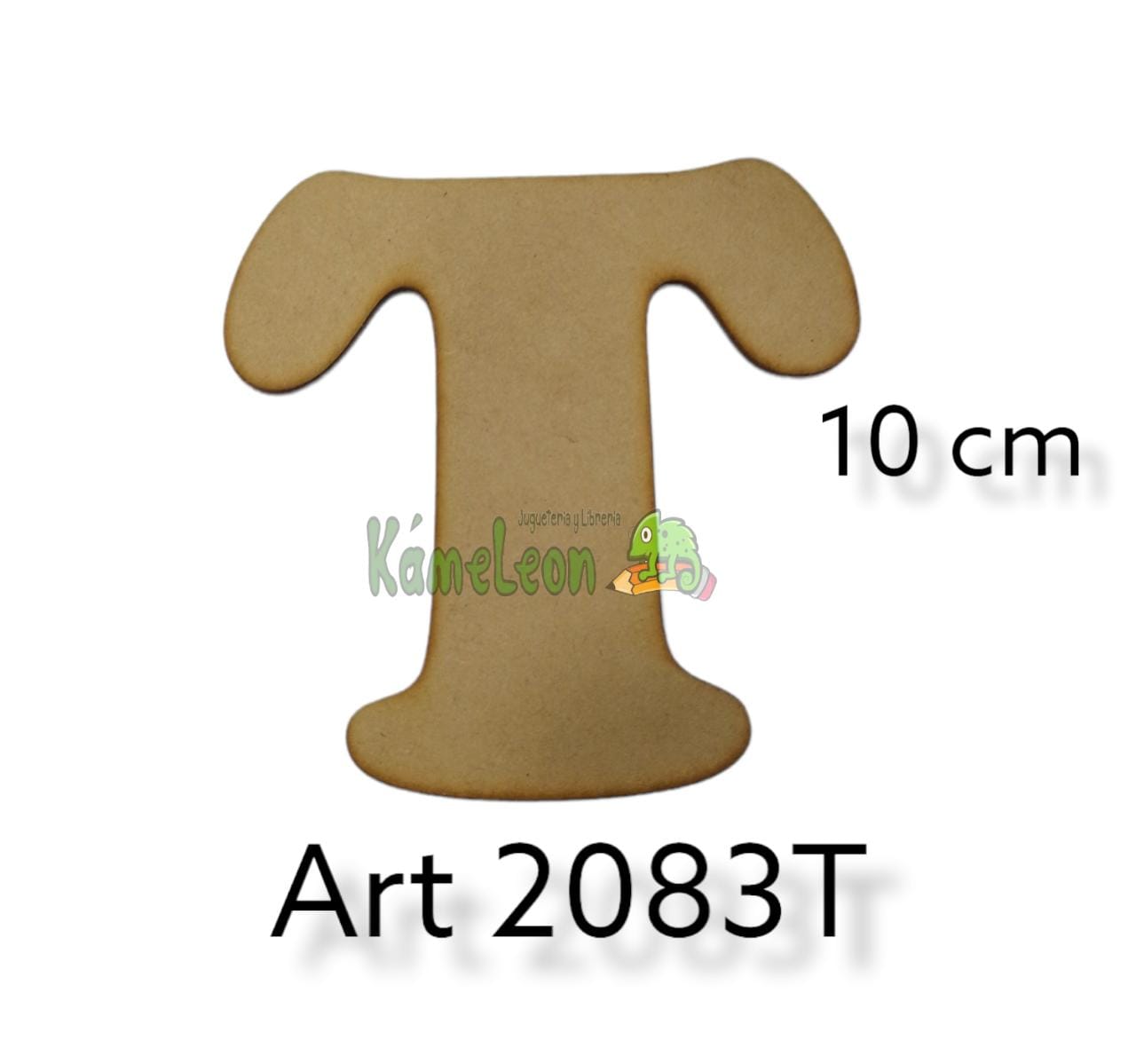 Letra 10 cm t 