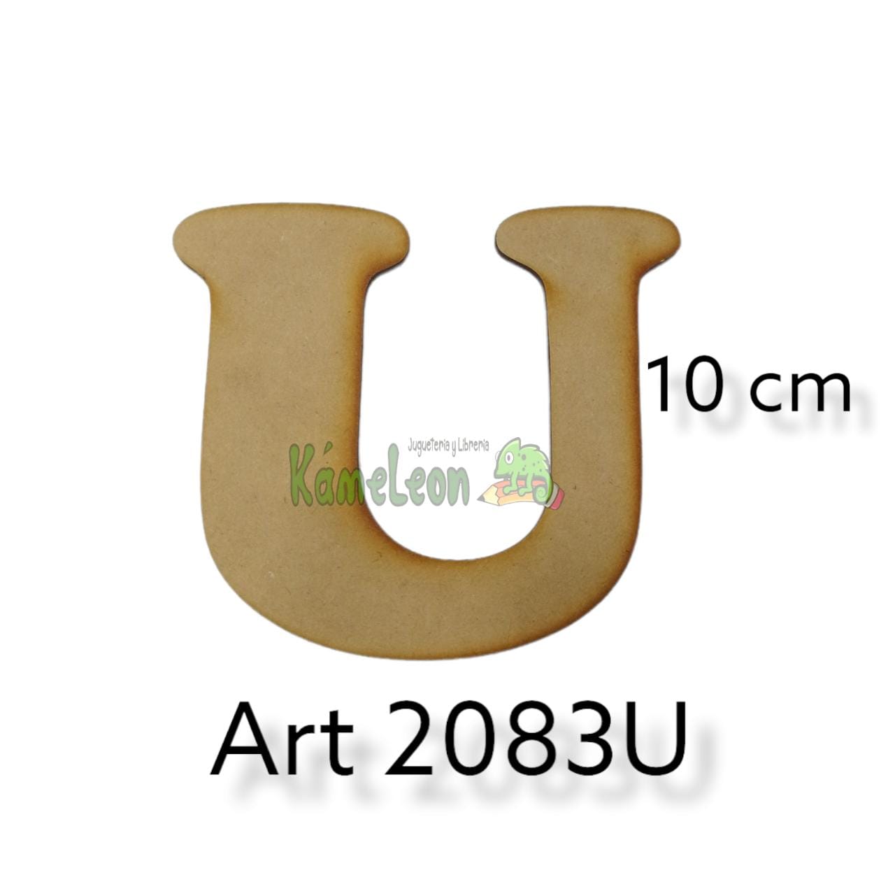 Letra 10 cm u 