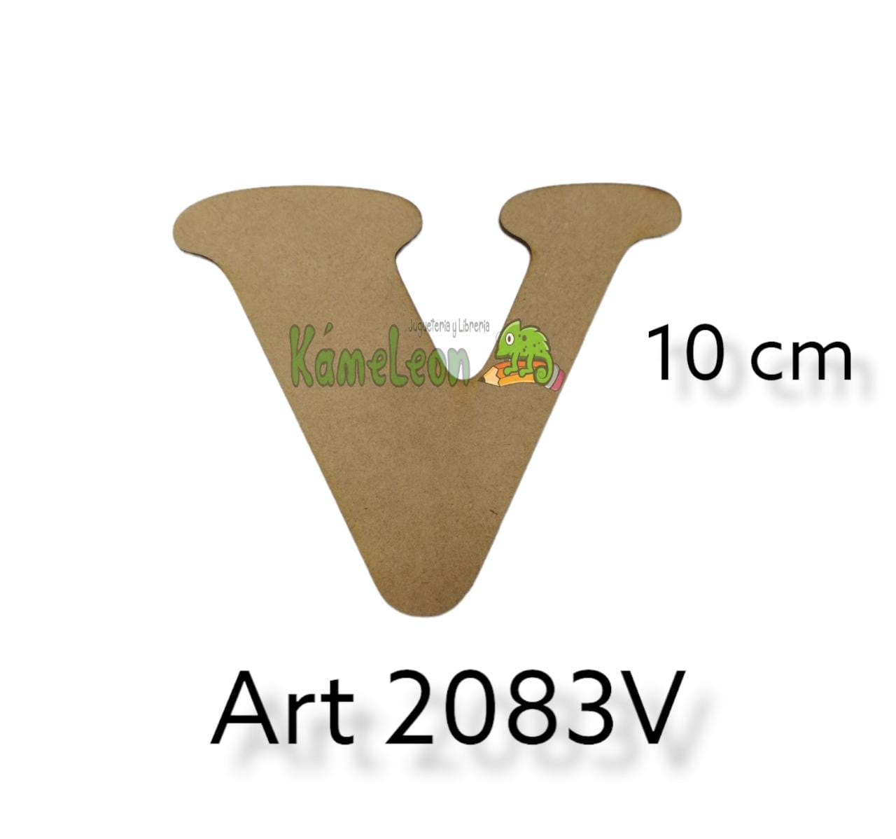 Letra 10 cm v 