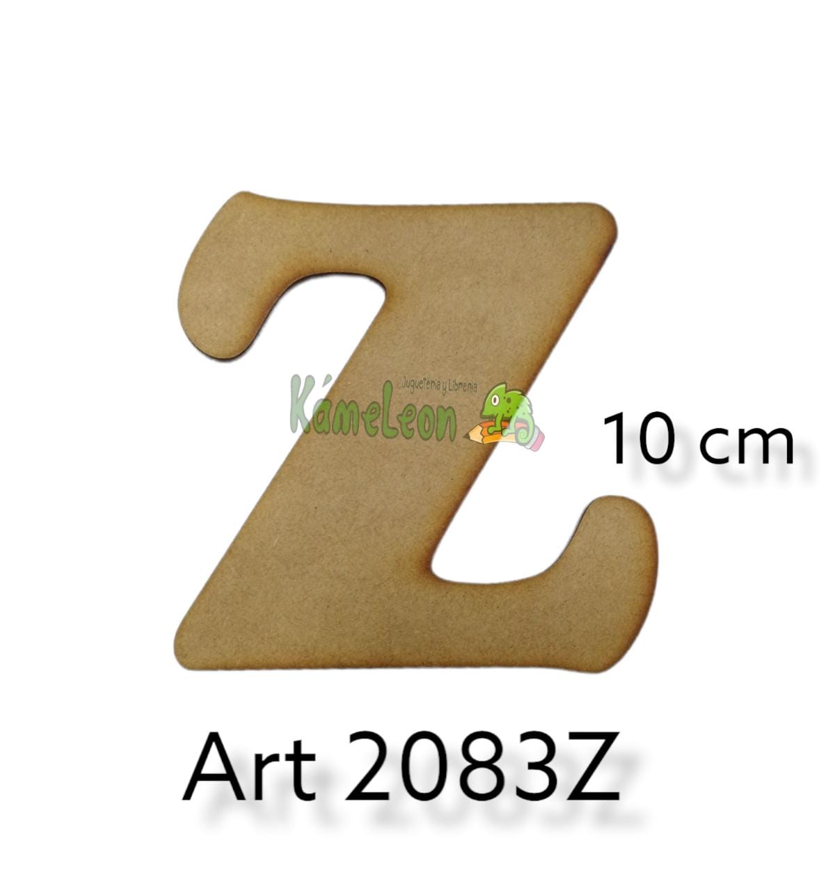 Letra 10 cm z 