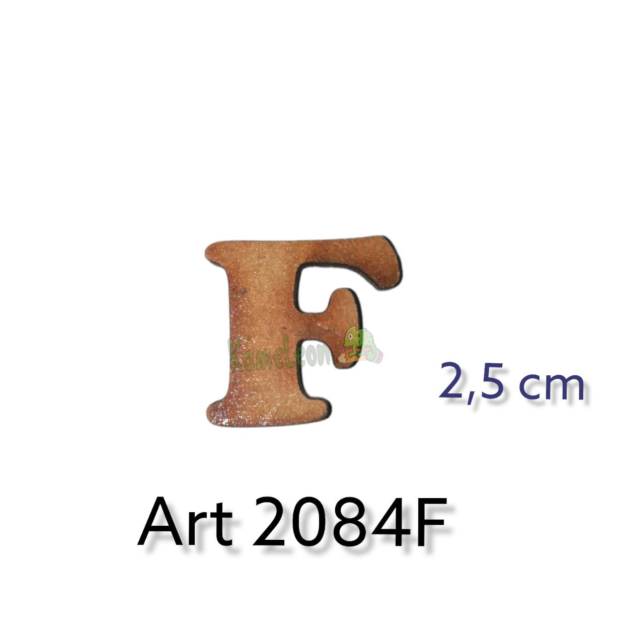 Letra 2.5 cm f 