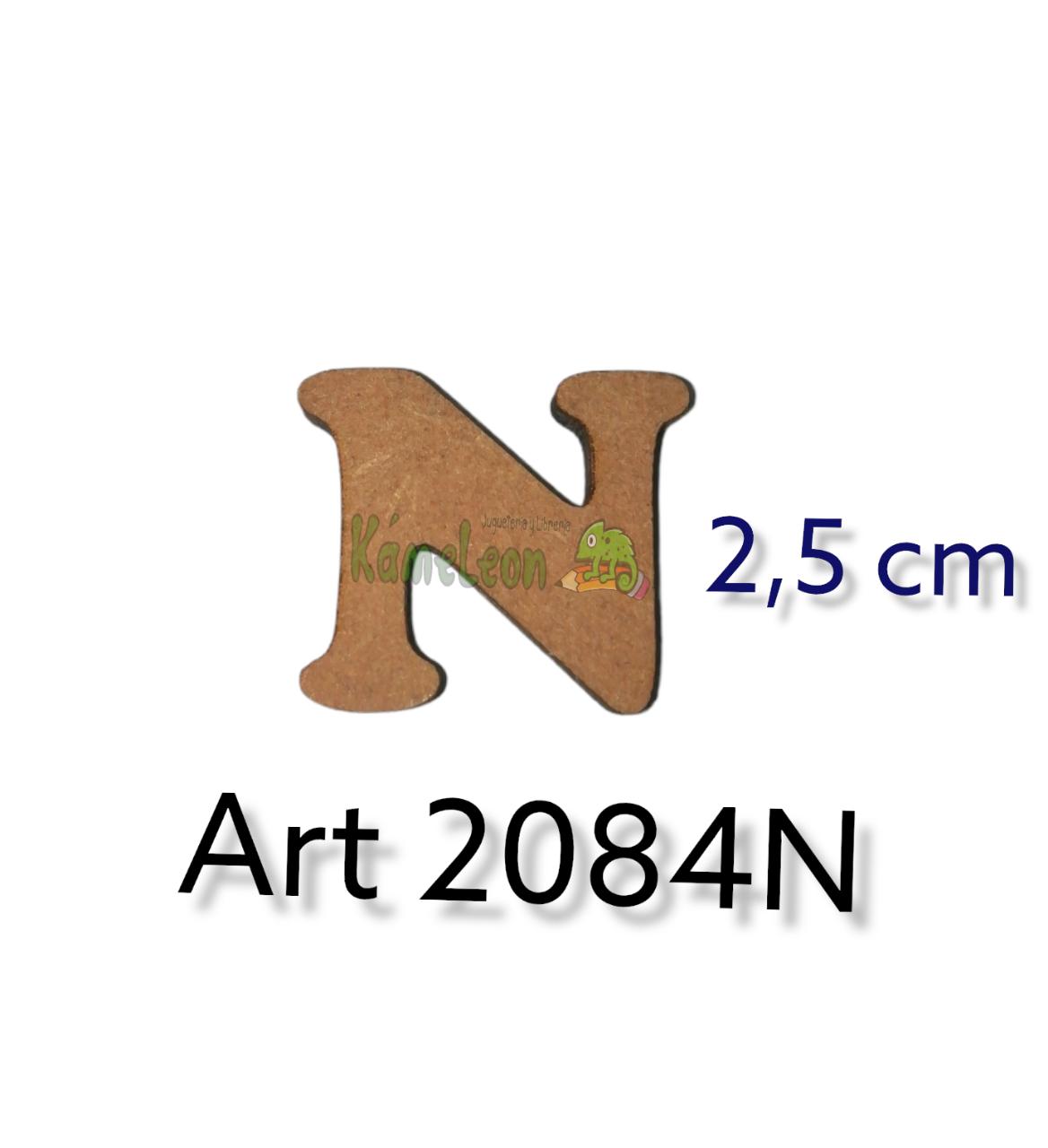 Letra 2.5 cm n 