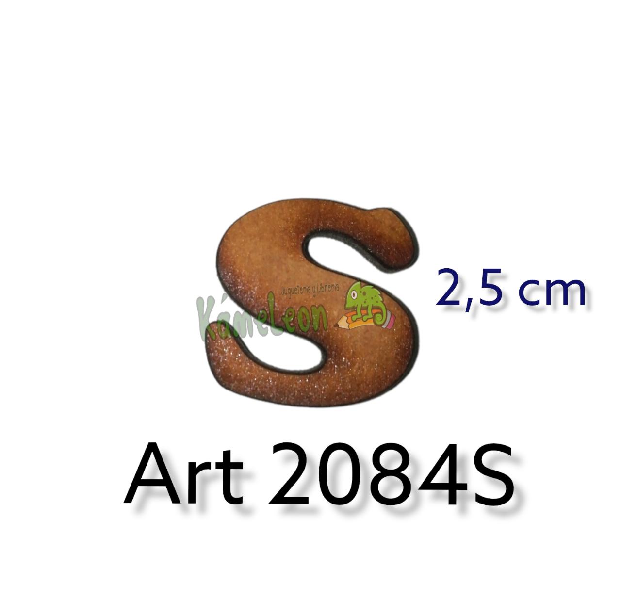 Letra 2.5 cm s 