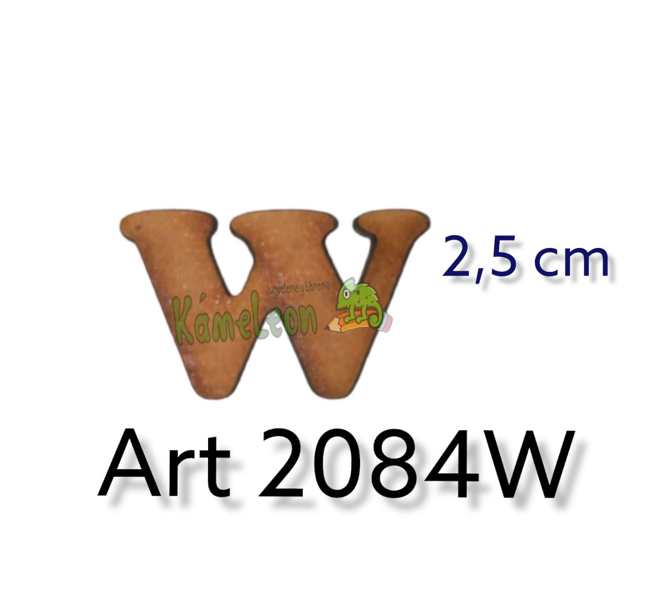 Letra 2.5 cm w 