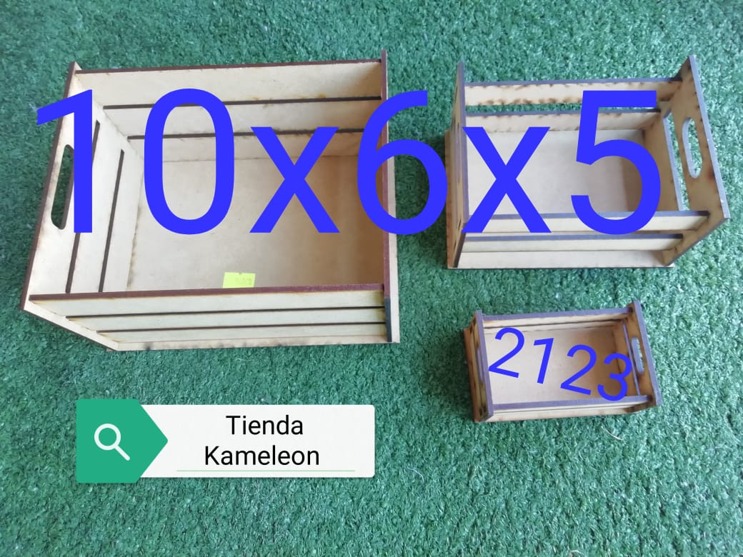 Cajon verdulero mini 10 x 6 