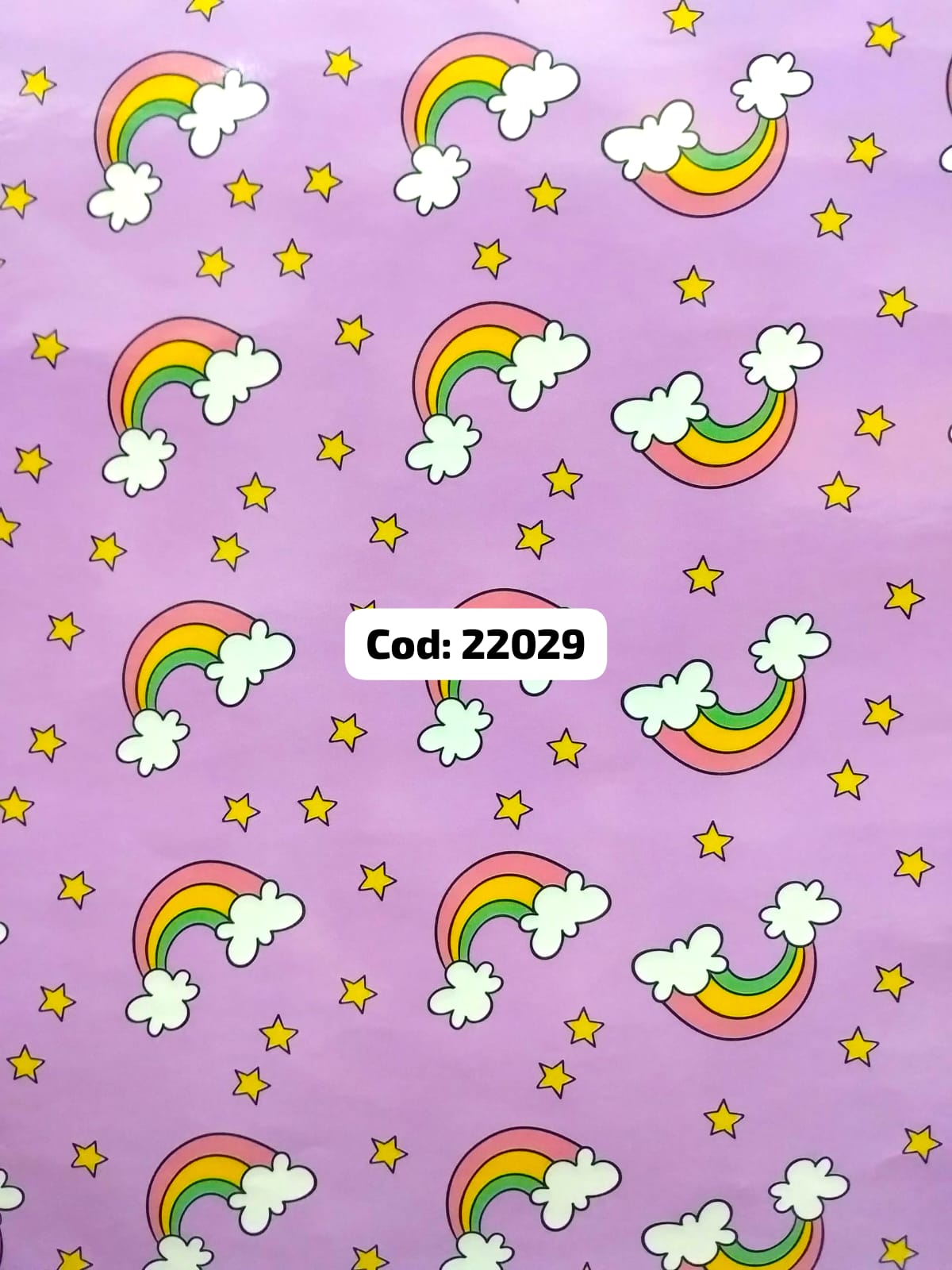 Papel de forrar arco iris 