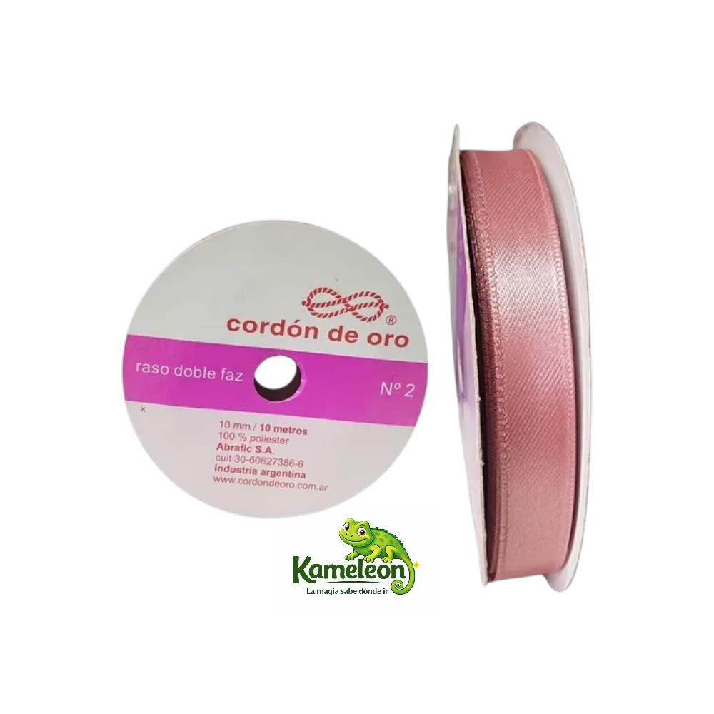 Cinta nro 2 rosa viejo