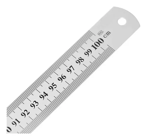 Regla de acero 100cm