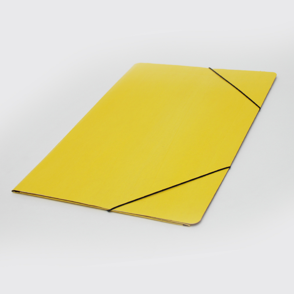 Carpeta avios oficio 3 solapas amarilla