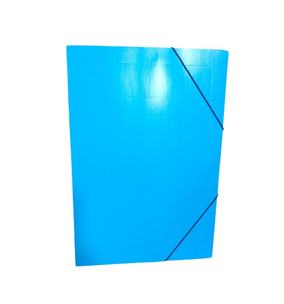 Carpeta avios 3 solapas oficio celeste
