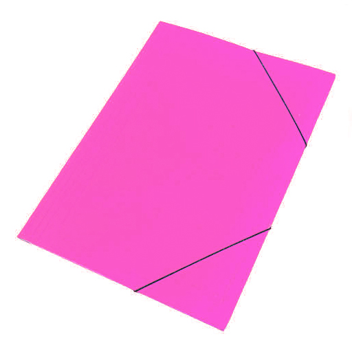Carpeta avios 3 solapas oficio rosa