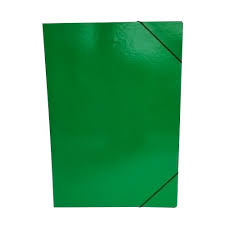 Carpeta avios 3 solapas oficio verde