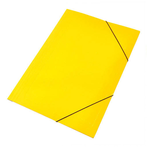 Carpeta avios 3 solapas a4 amarilla