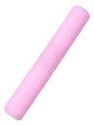 Portaplano tubo rosa pastel