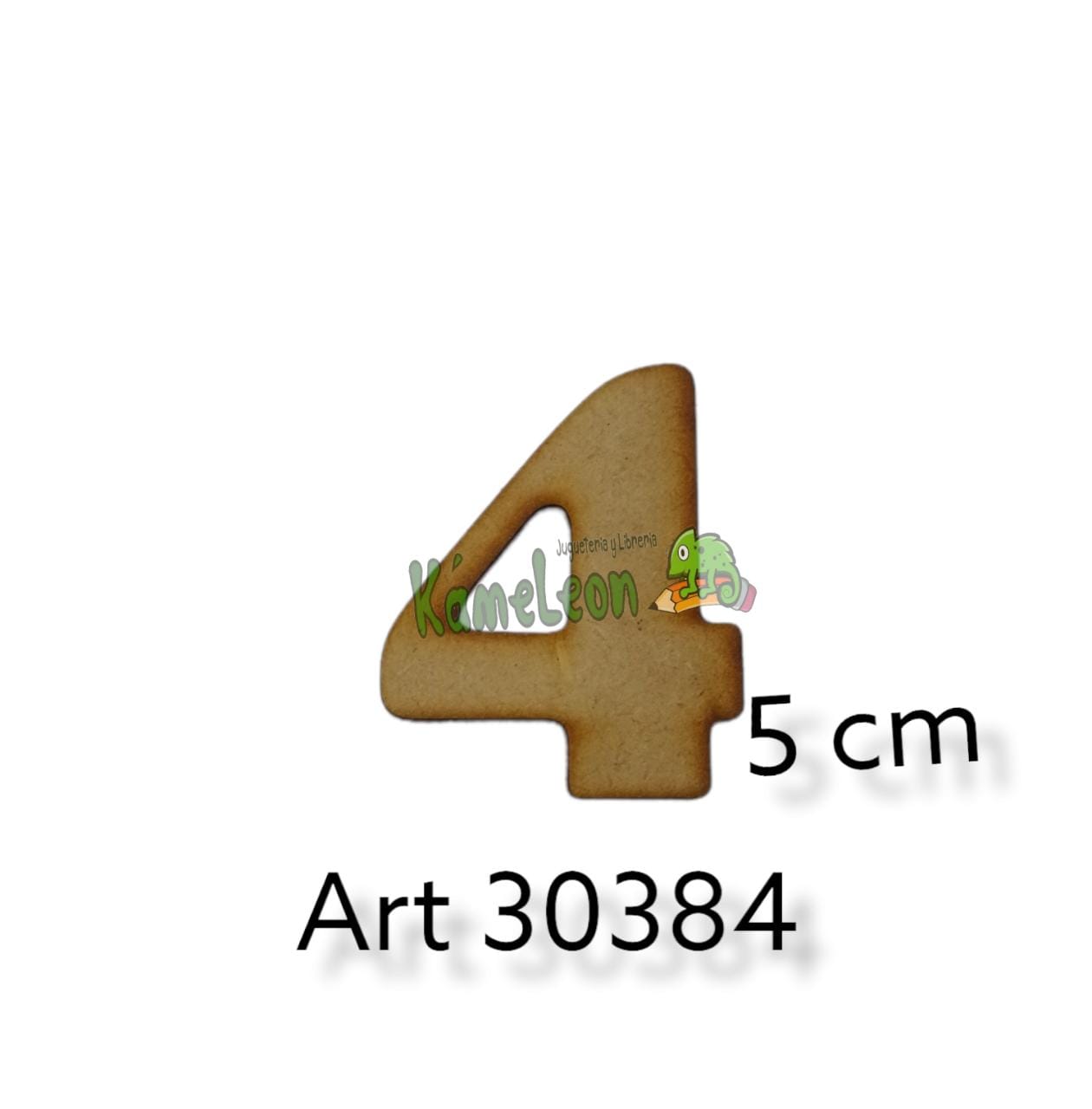 Numero 5 cm 4