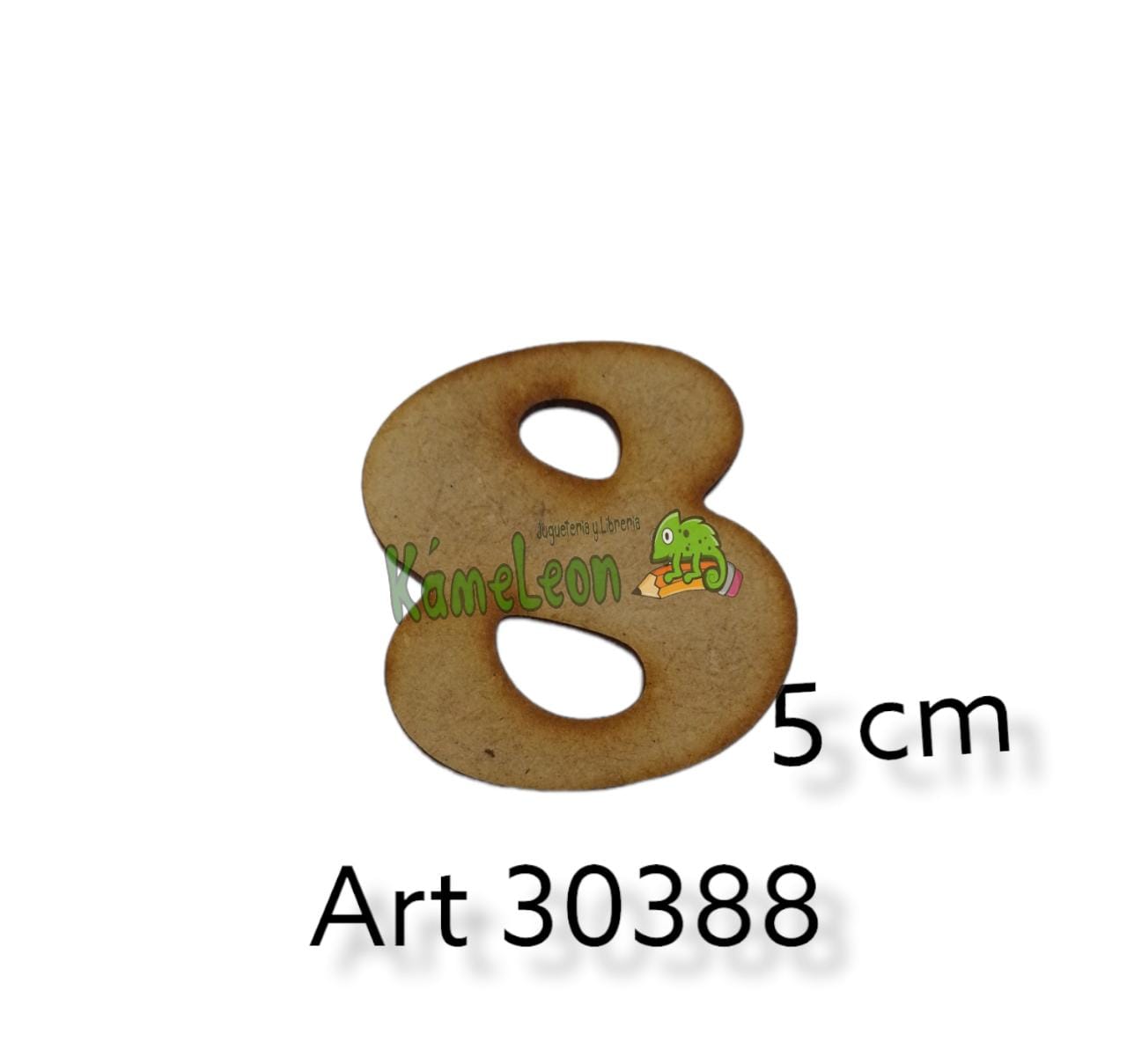 Numero 5 cm 8 