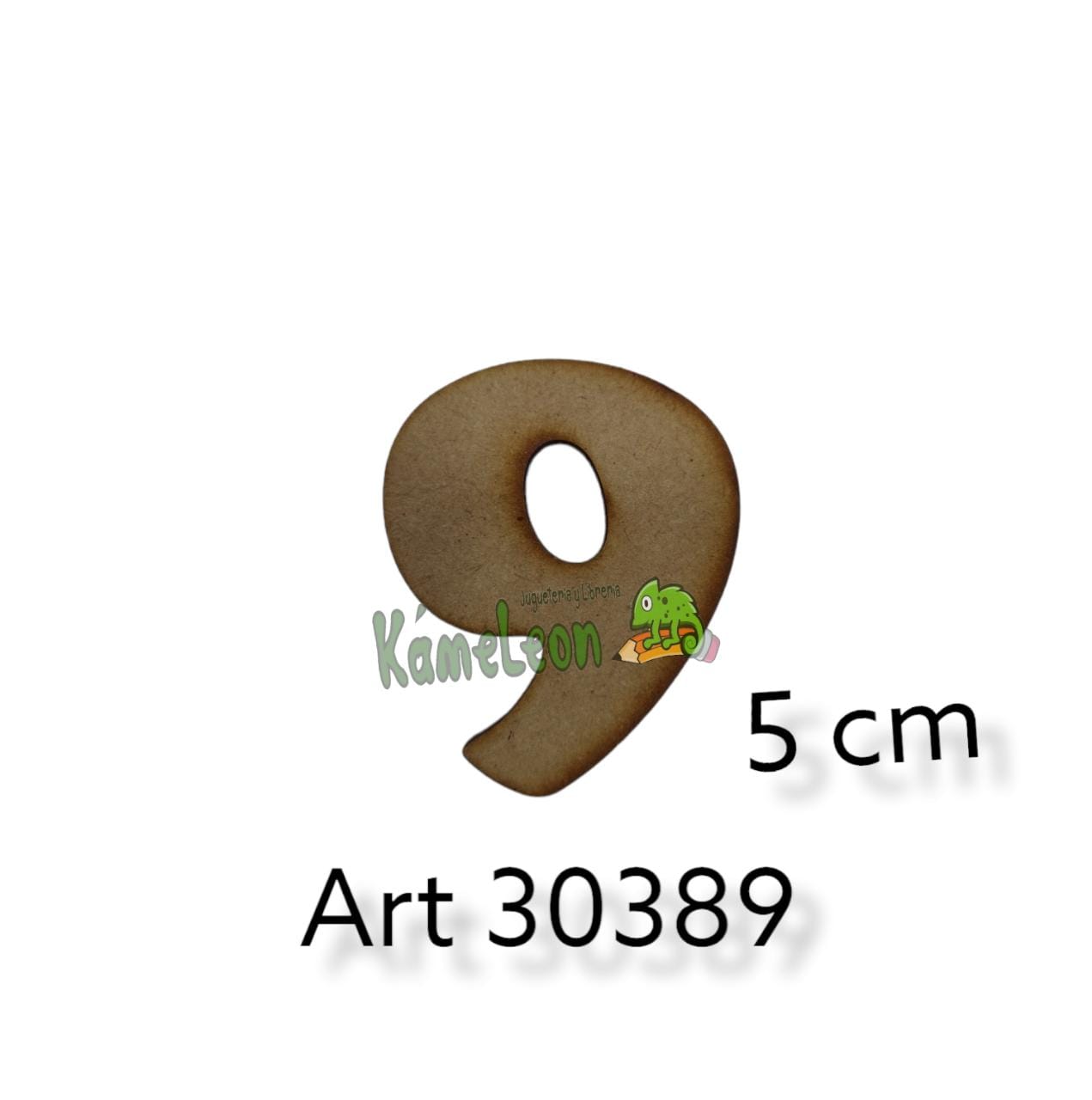Numero 5 cm 9 