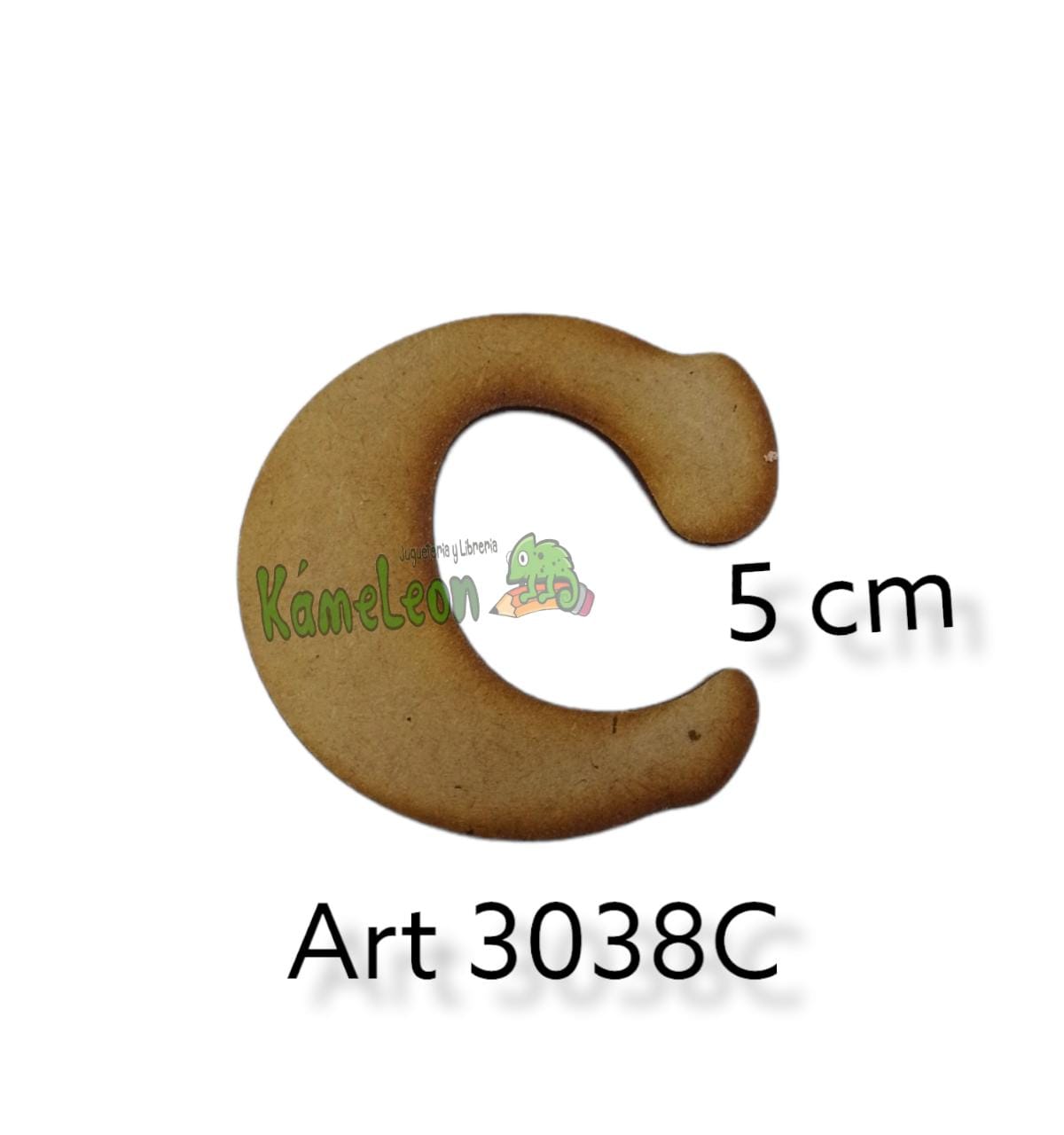 Letra 5 cm c 