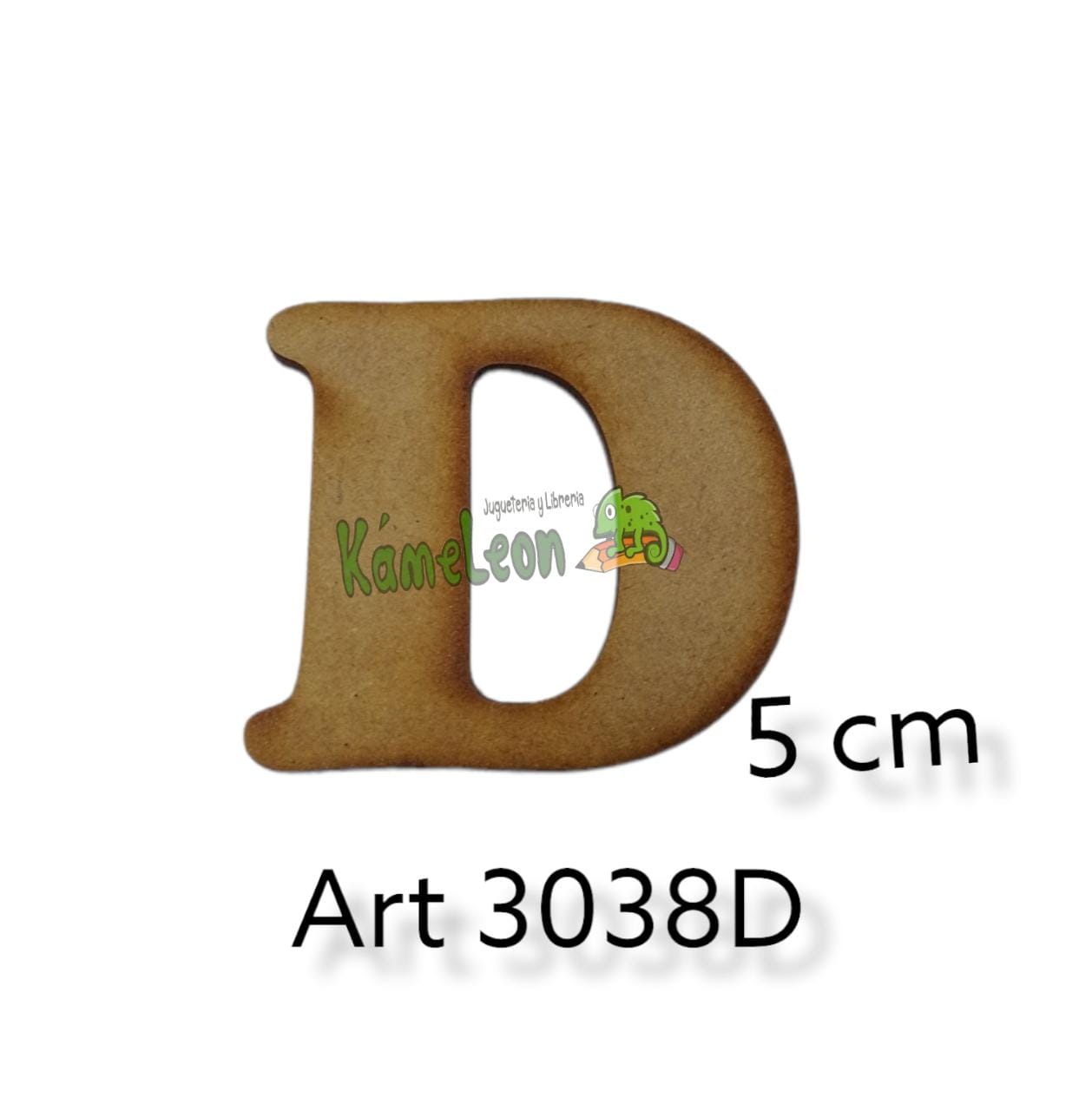 Letra 5 cm d 