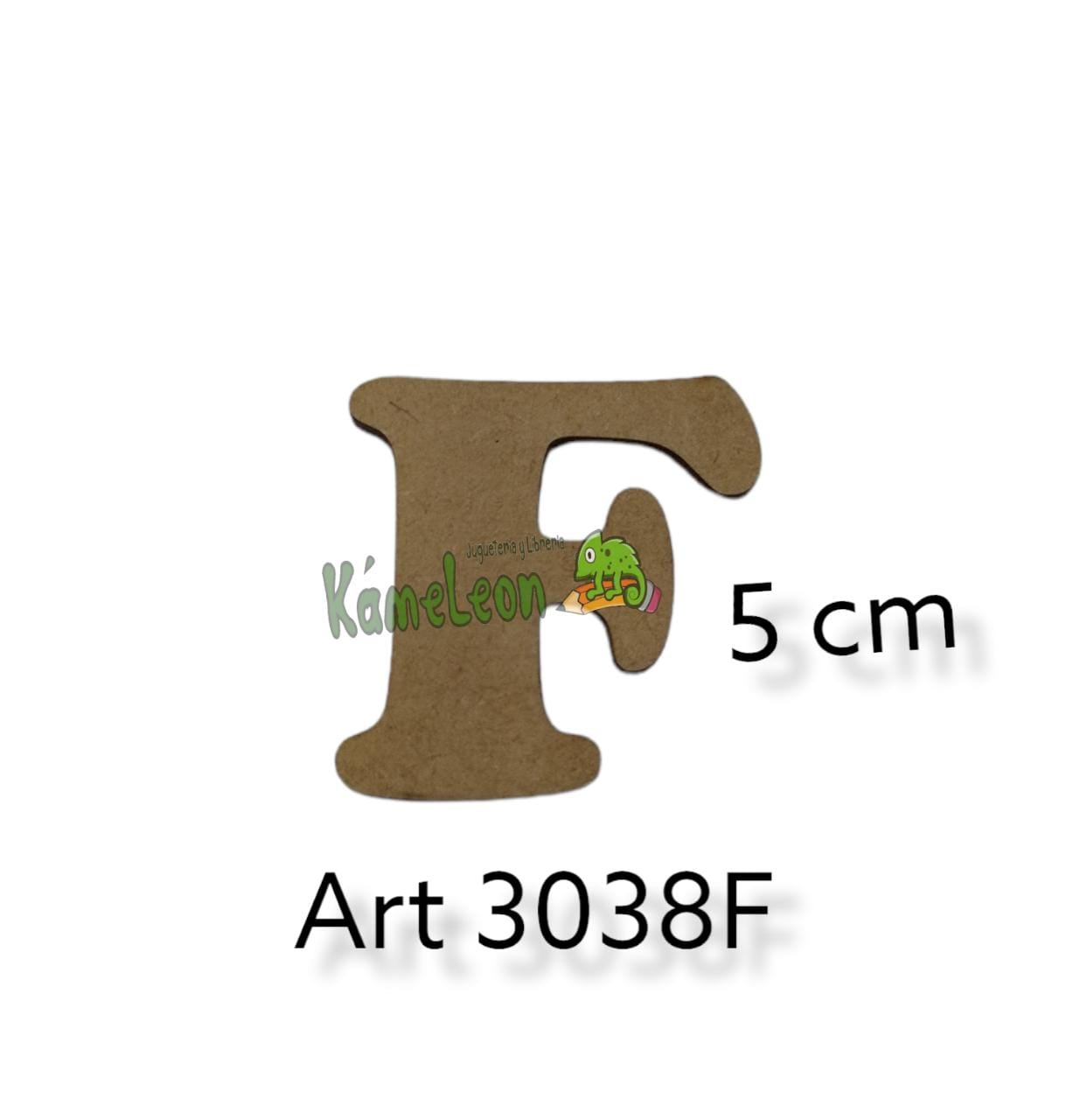 Letra 5 cm f