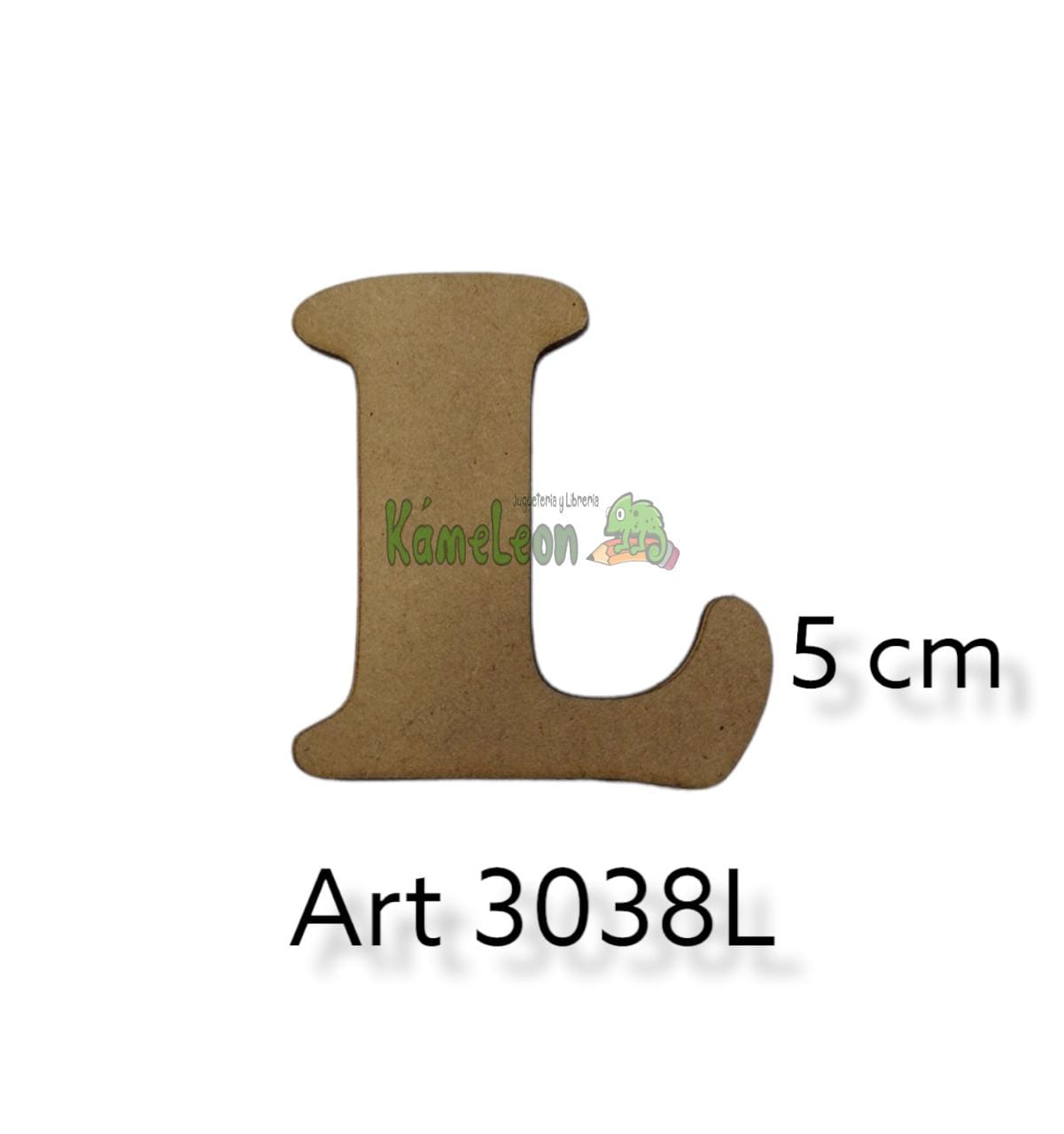 Letra 5 cm l